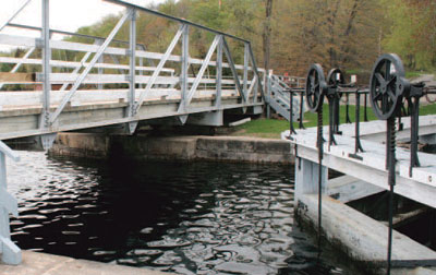The operation of the Newboro lock was electrified in 1966