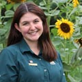 Jacelyn, a Parks Canada staff member