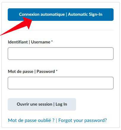 login module screenshot