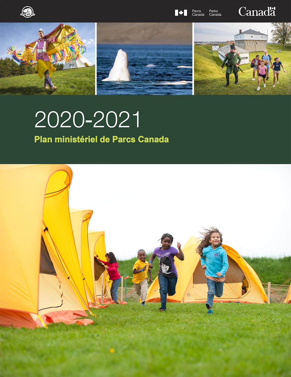 Plan ministériel de Parcs Canada 2020-2021