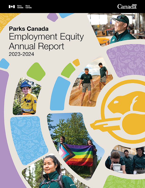 Cover page of the 2023-2024 Employment Equity Annual Report - Text version follows