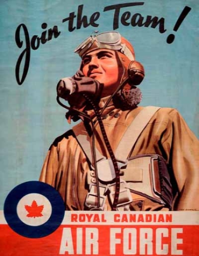 Canadian War Poster - Join the team