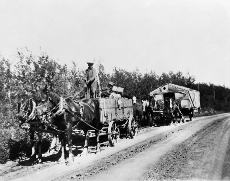 Settlers who left farms in southern Saskatchewan during droughts, 1930