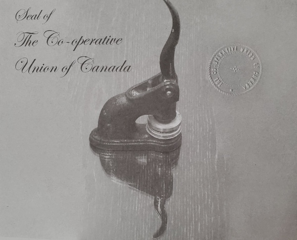 The official seal of the Co-operative Union of Canada