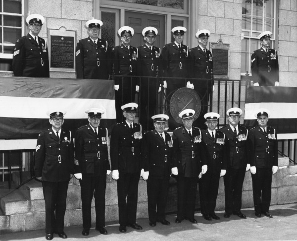 Commissionaires Nova Scotia Division’s Headquarters staff, Halifax, 1967