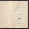 An open book with cover page stating Criminal Code