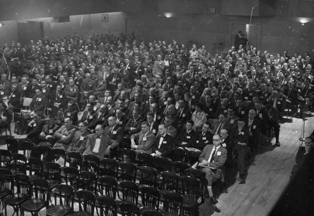 Saskatchewan Medical Association meeting, during the Medicare Crisis, in 1962