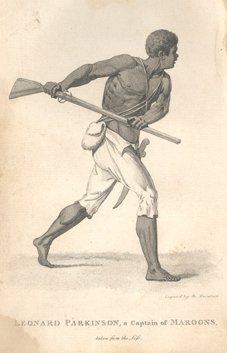 Illustration of a man holding a weapon