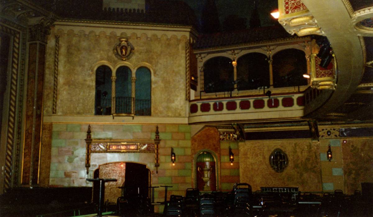 Interior of a theatre