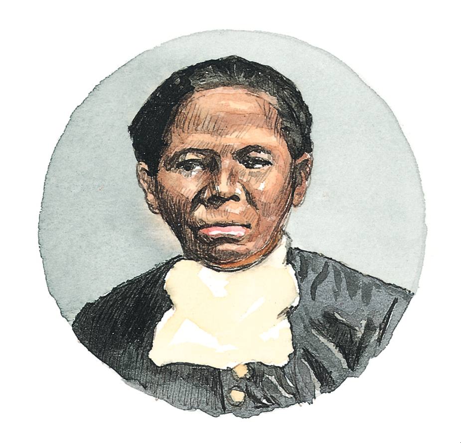 Illustration of Harriet Tubman 