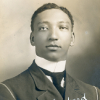 Portrait of Dr Dominique François Gaspard, doctor of African descent in Canada, when he graduated from Séminaire de Saint-Hyacinthe