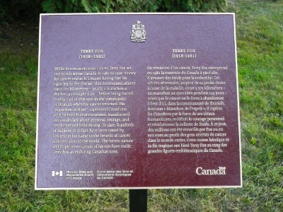 Up close picture of a plaque