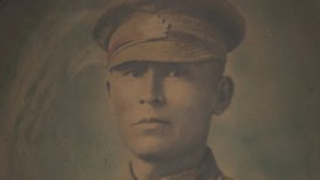 Portrait of a man wearing a uniform