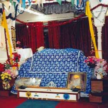 Un autel dans un temple