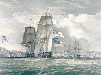 Shannon defeated USS Chesapeake in one of the most famous single ship engagements of the War of 1812. The Vice Admiralty Court of Halifax ruled on Shannon’s prize.