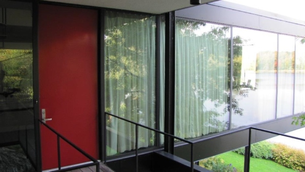 L’entrée principale au niveau intérieur de la maison Hart Massey, 2017, Ottawa, Ontario