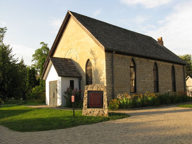 A church building