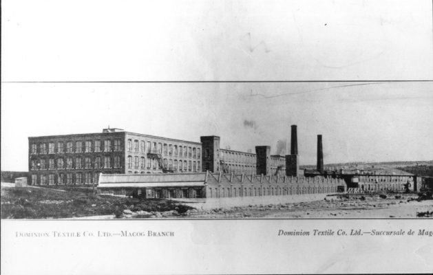 Ensemble industriel de la Dominion Textile
