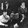 Four women sitting down