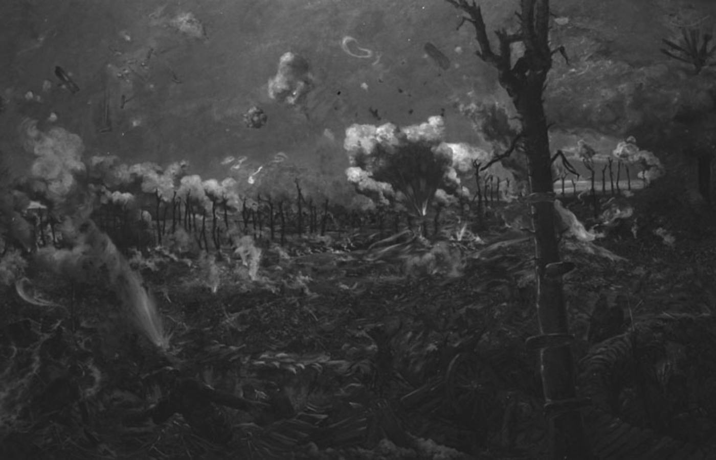 A war painting