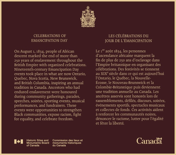 Plaque commémorative avec texte doré