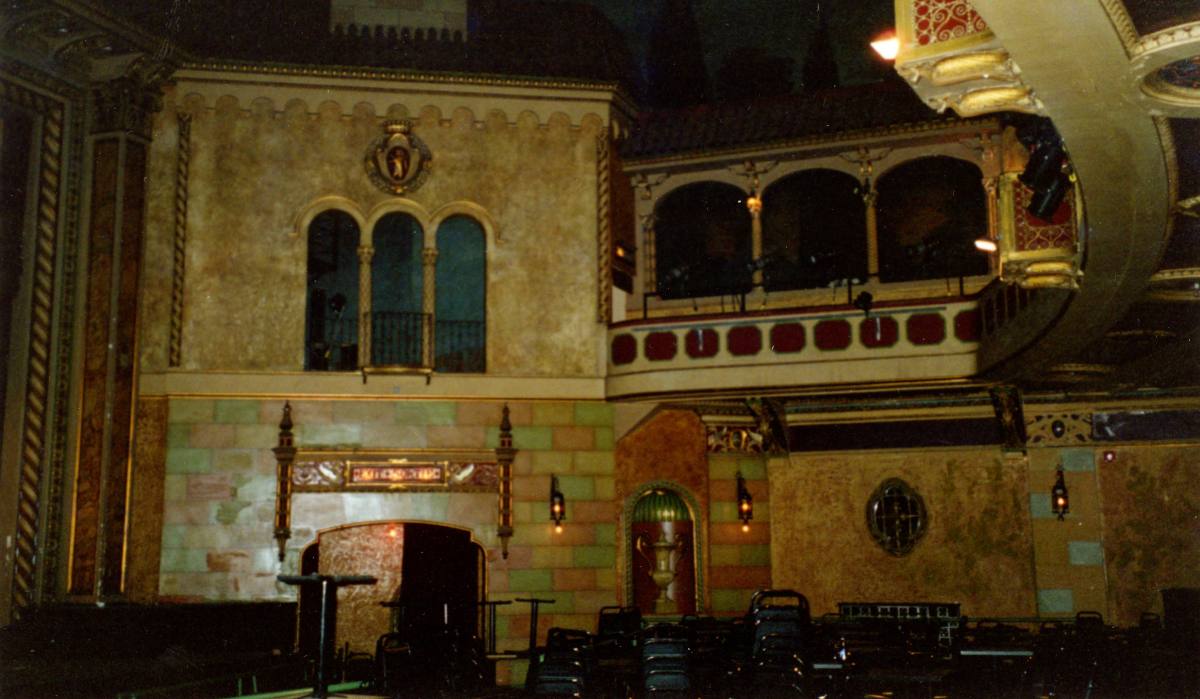 L'intérieur d'un cinéma