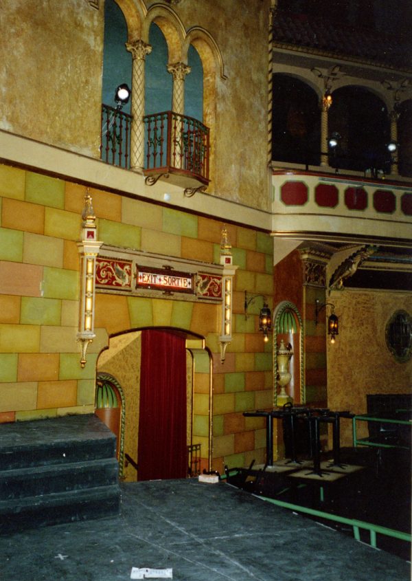 Intérieur d'un cinéma