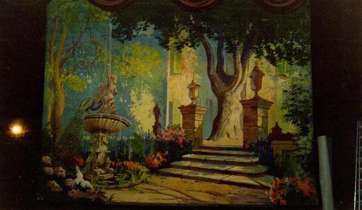 L'intérieur d'un cinéma