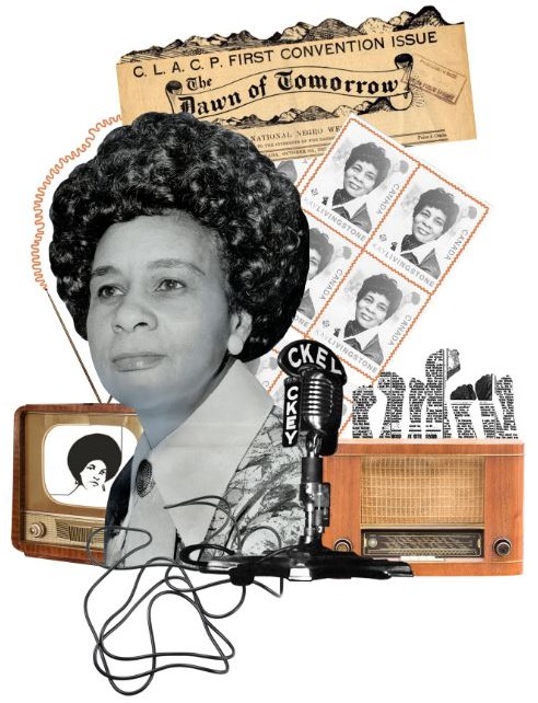 Collage de Kathleen Livingstone