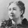 Black and white portrait of a person