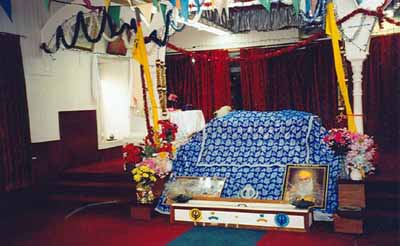 Interior of a temple