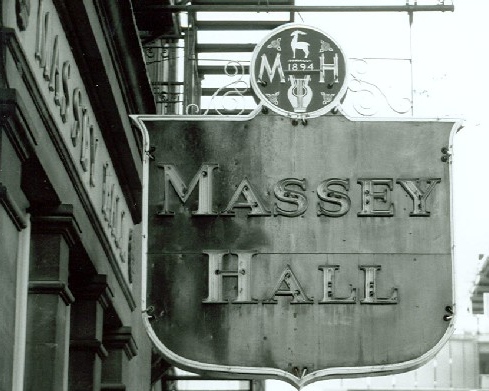 Massey Hall National Historic Site of Canada