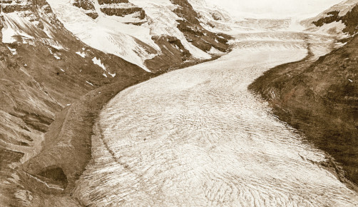 Glacier Athabasca, 1917