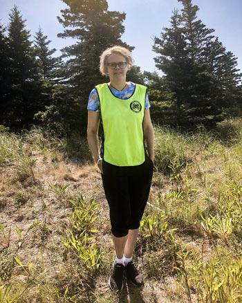 Portrait of scientist Audrey Moores