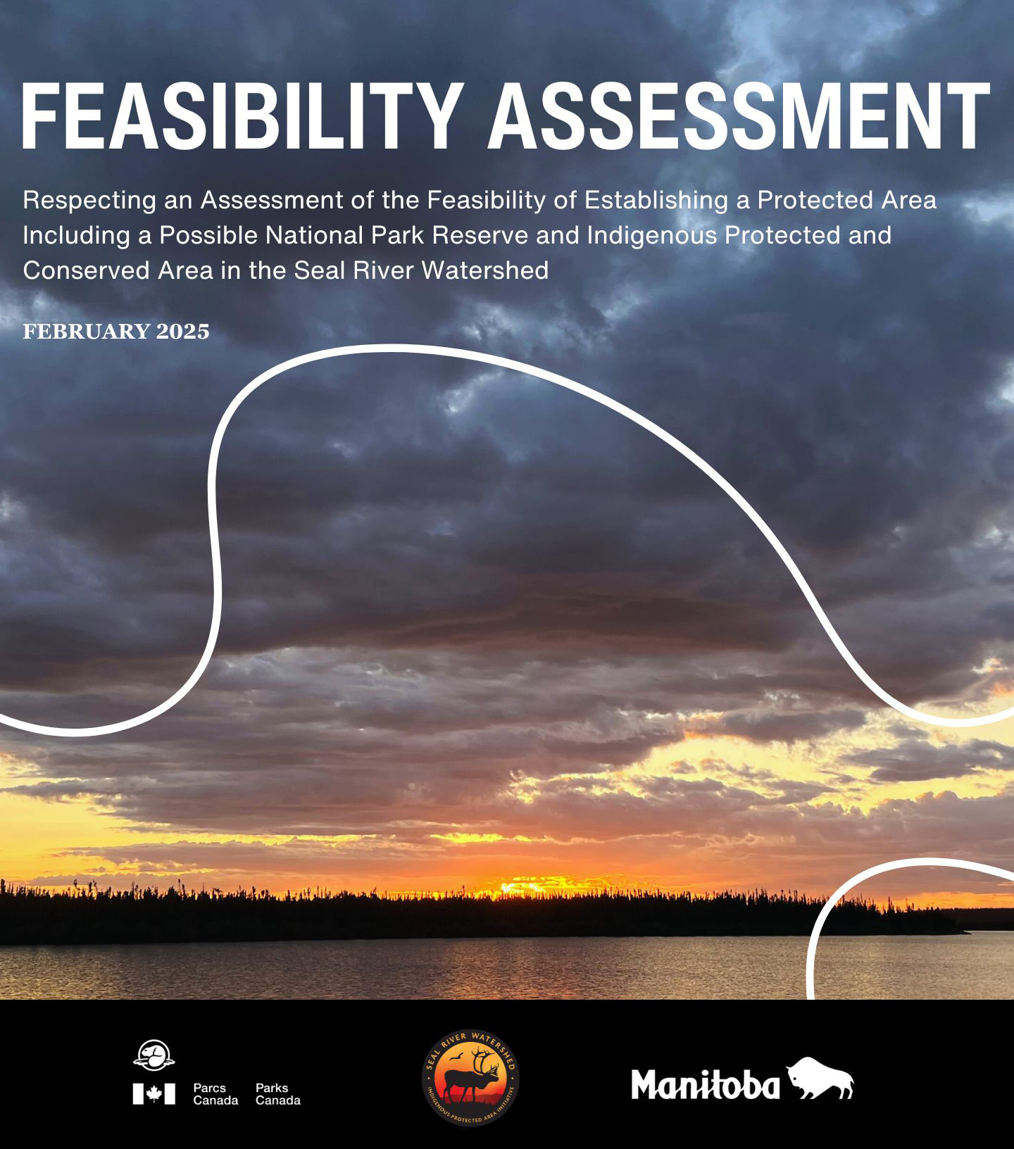 Cover of Seal River Watershed Feasibility Assessment document.