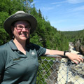 Photo d’Amy, membre du personnel de Parcs Canada.