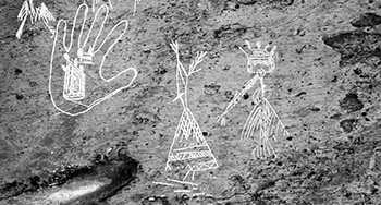 Image de pétroglyphes