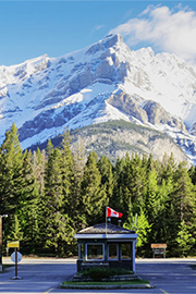 Entrée du parc national Banff Entrée du parc national Banff