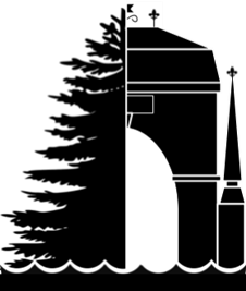 A tree and an archway