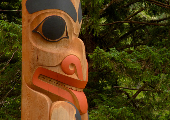 Legacy Pole at Hlk'yah G̱awG̱a (Windy Bay)
