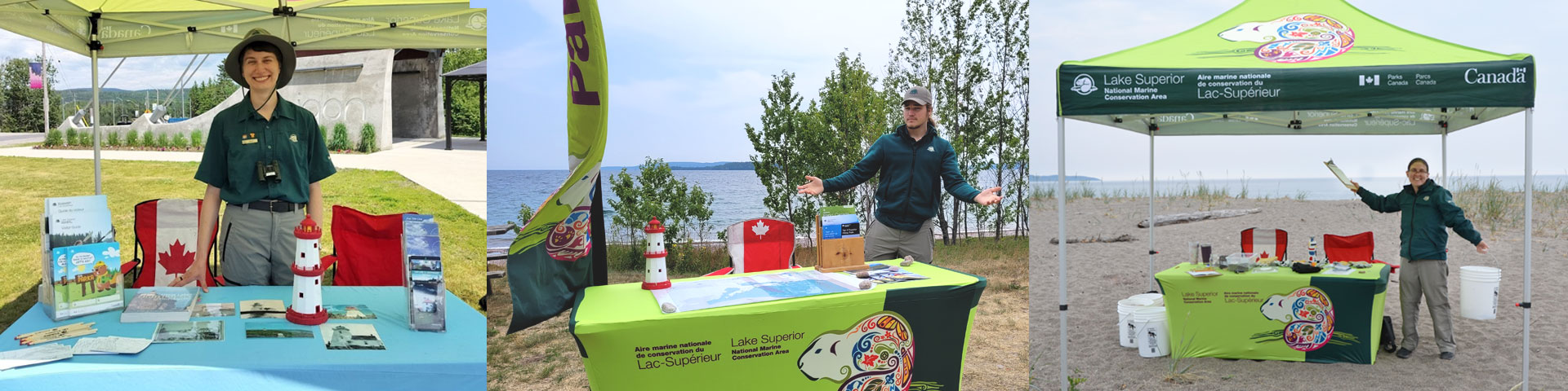 Personnel proposant des programmes d'interprétation