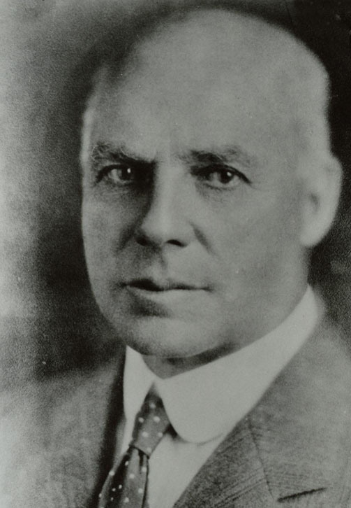 J.W. LeBreton Ross, the longest serving Superintendent at the Sault Canal