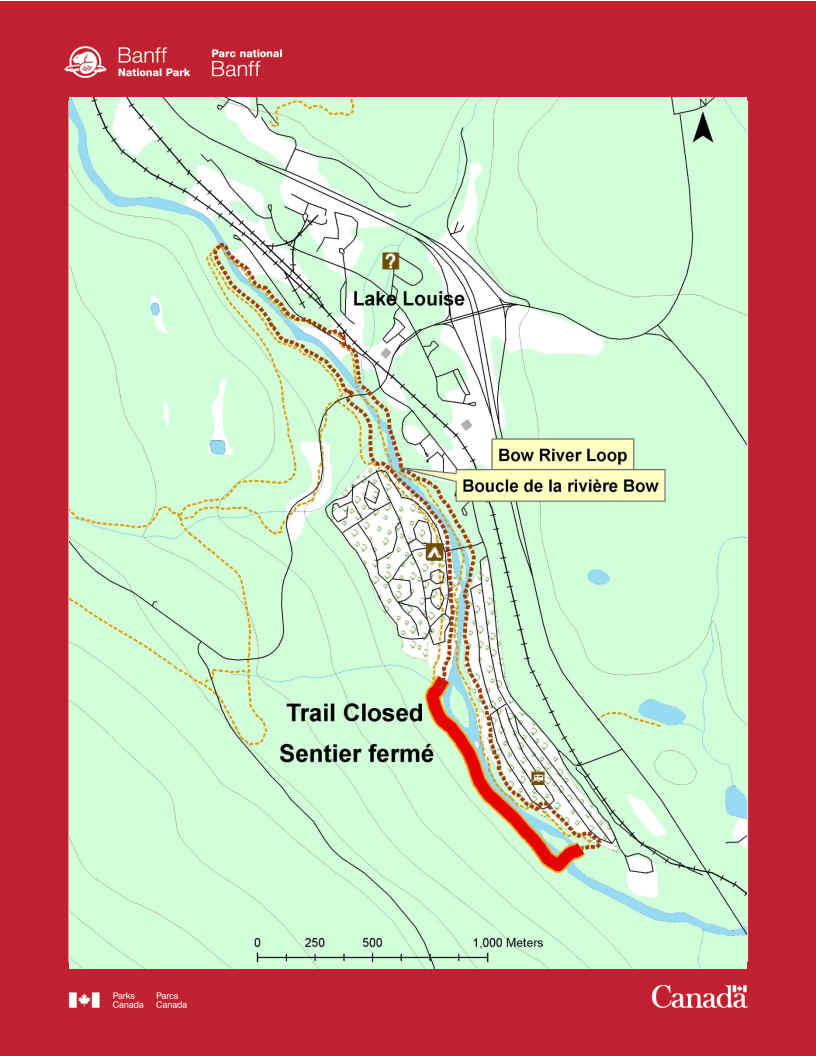 Banff Loop Maps Bulletins - * - Banff National Park