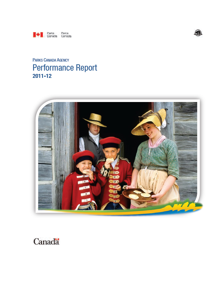 Cover Image - Parks Canada Departmental Performance Report 2011-12