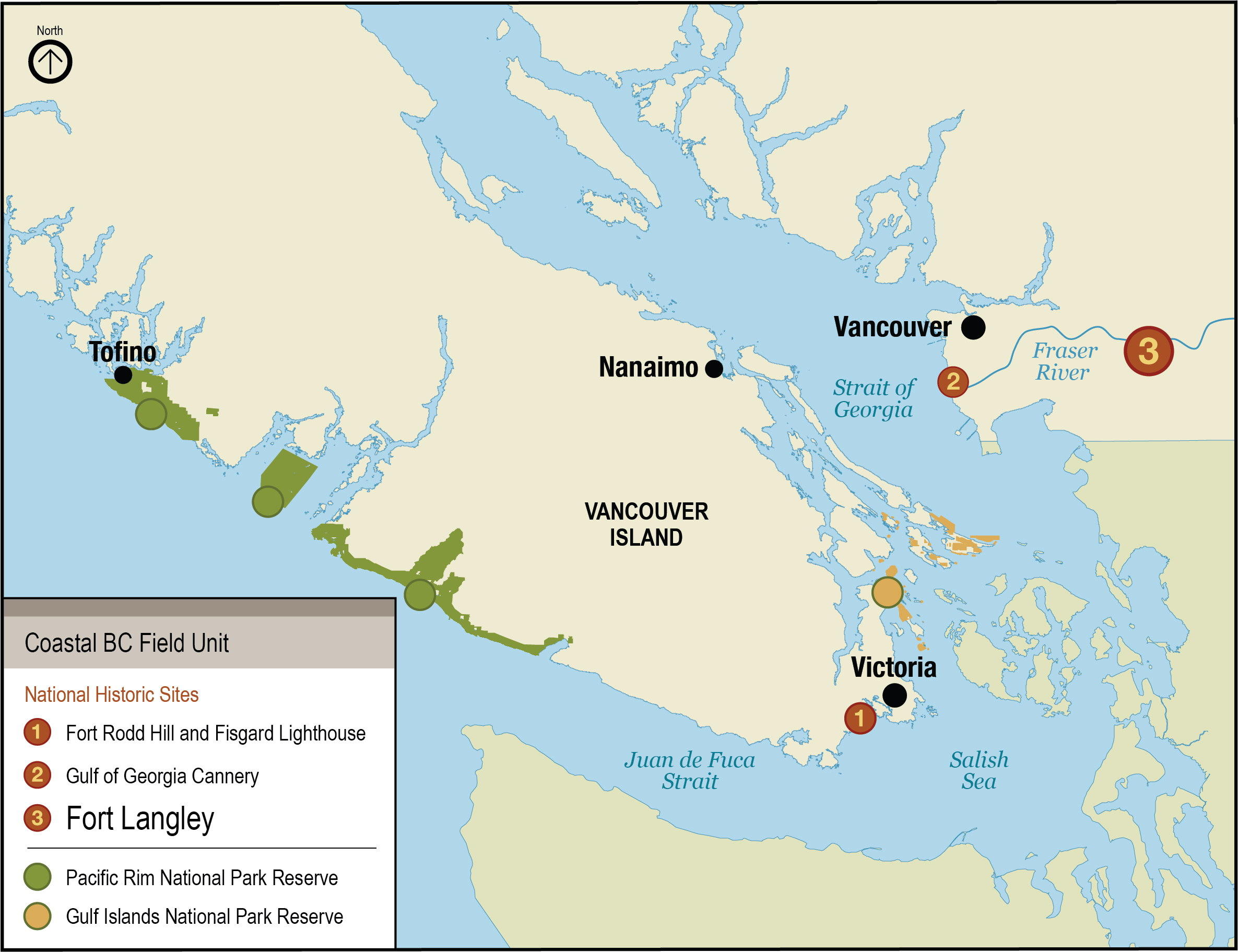 Map 1 – Regional setting, text description follows