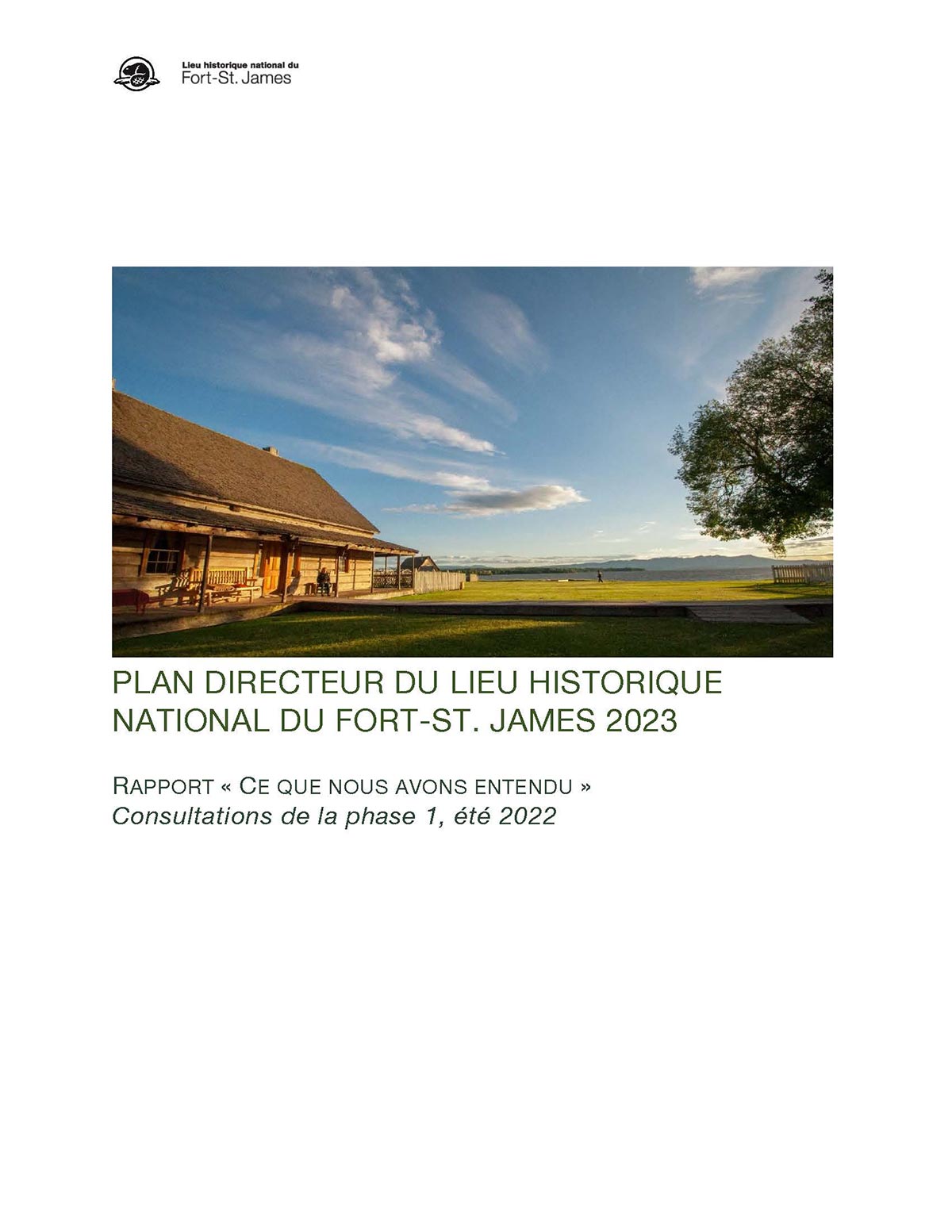 page de couverture du rapport
