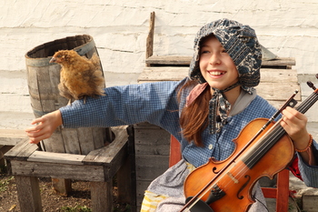 Play music at Lower Fort Garry