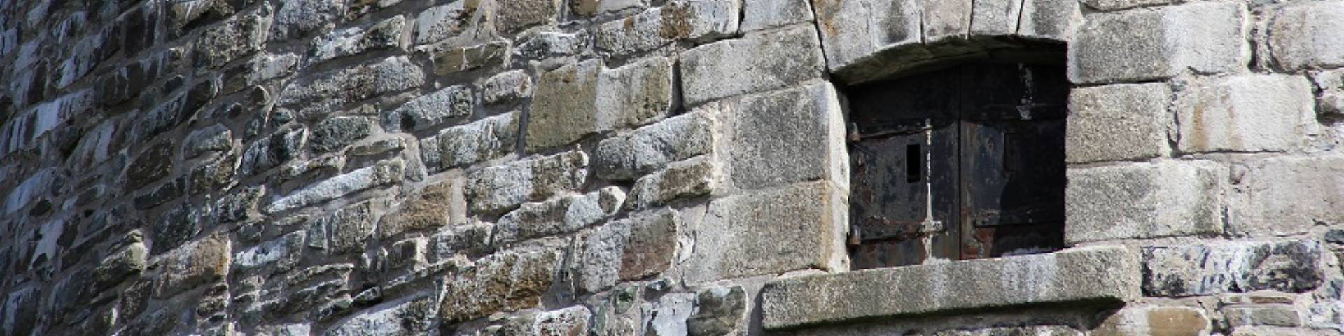 Carleton Martello Tower stone wall