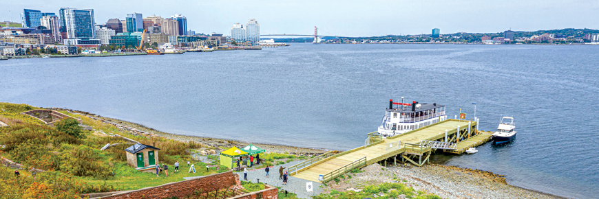 Georges Island wharf