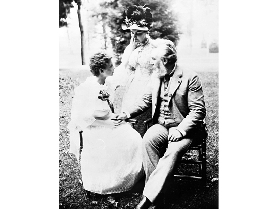 Alexander Graham Bell, Helen Keller and Annie Sullivan